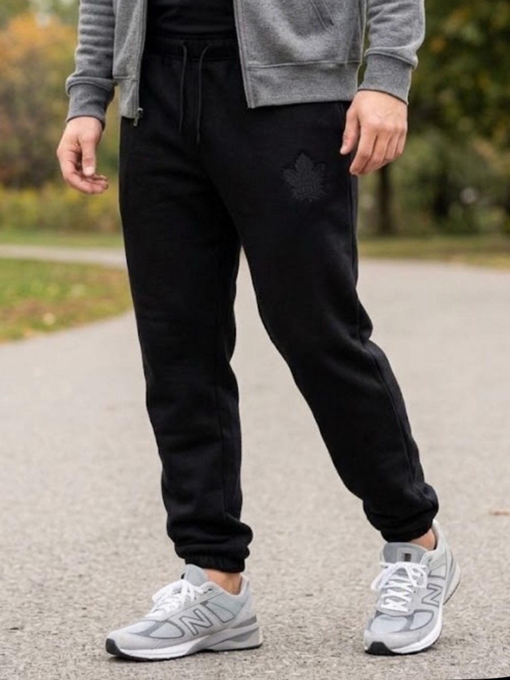 NHL Jogger Pants - Comfortable Casual Sweatpants Black Size XXL